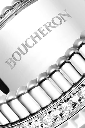 Boucheron Quatre Beyaz Altın ve Pırlanta Yüzük