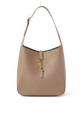 Saint Laurent Le 5 À 7 Hobo Tote Çanta - Bej