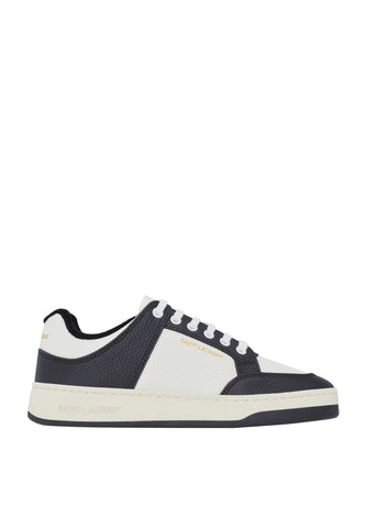 Saint Laurent SL/61 Düşük Taban Deri Spor Ayakkabı