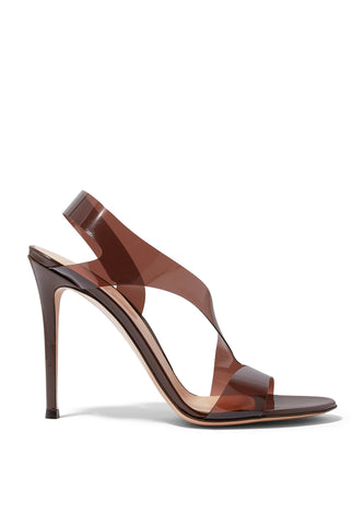 Metropolis 105 Plexi Sandalet - Kahverengi