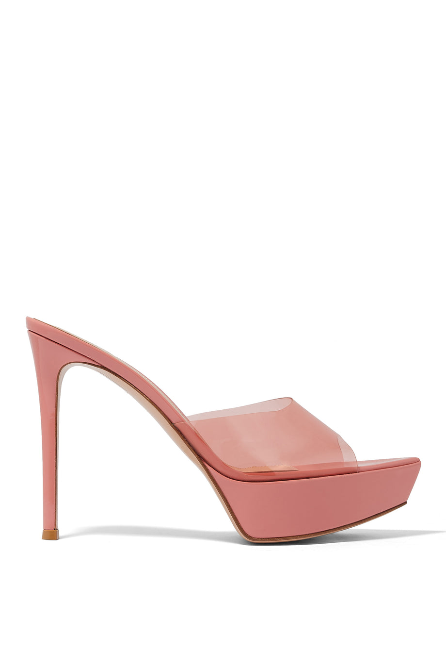 Betty 85 Plexi Platform Terlik - Açık/Pastel Pembe
