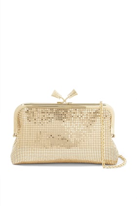 Işıltılı Maude Clutch Çanta