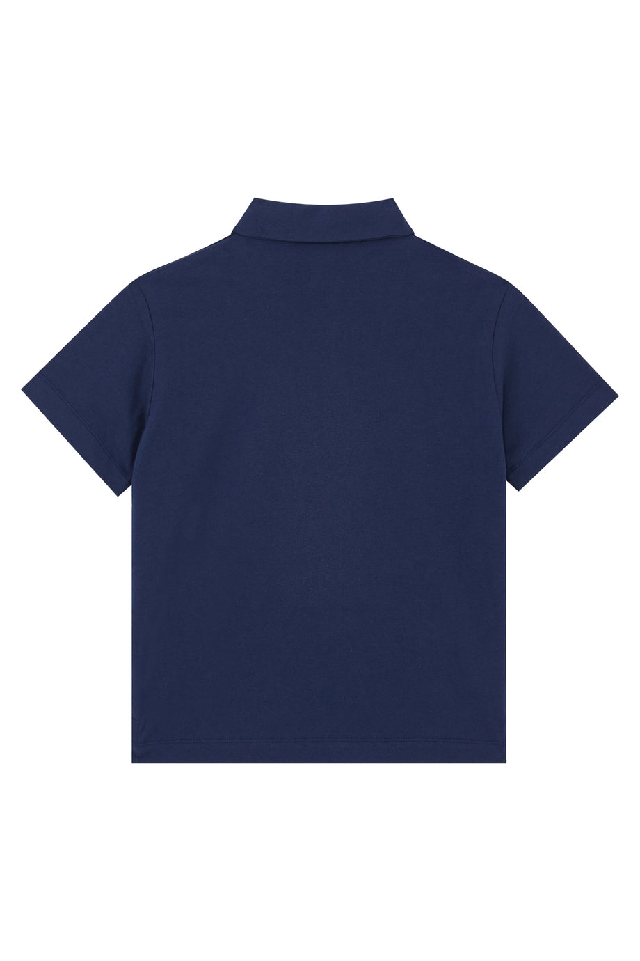 Çocuk Logo Cepli Polo Yaka Tişört - Lacivert