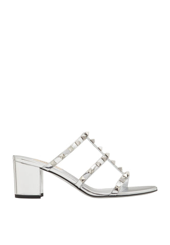 Valentino Garavani Rockstud 60 Deri Sandalet