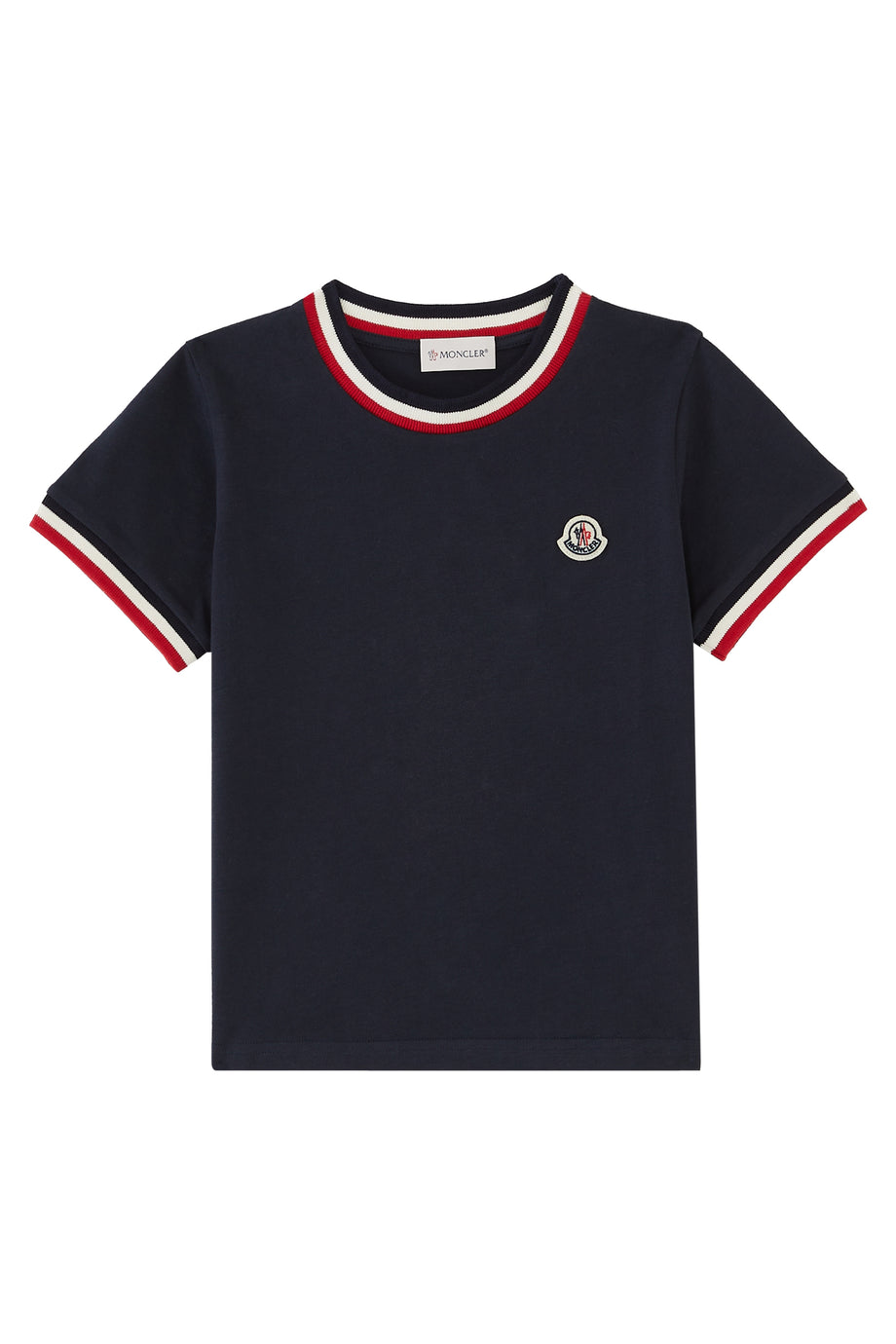 Çocuklar için Moncler Logo Pamuklu Tişört