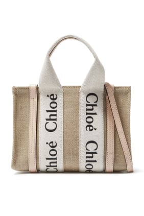 Woody Mini Tote Çantası