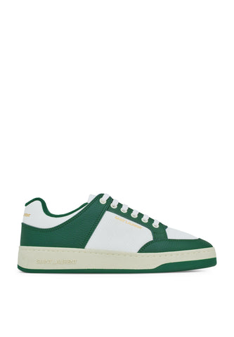 Saint Laurent SL/61 Düşük Tabanlı Deri Spor Ayakkabılar
