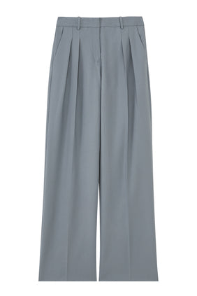Modern Kesim Gri Pantolon - LouLou Studio