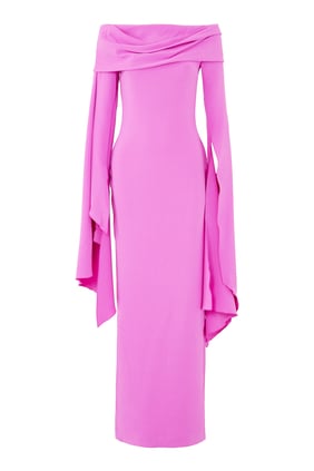 Arden Maxi Elbise - Pembe