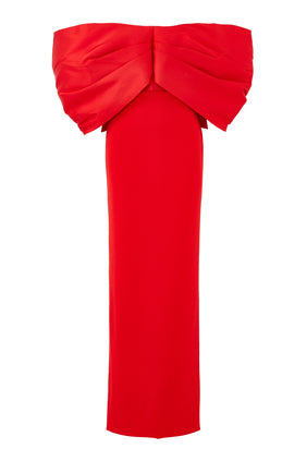 Filippa Maxi Elbise - Kırmızı