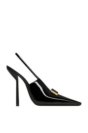 Madame 115 Deri Slingback Topuklu Ayakkabı