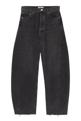 Luna Geniş Paça Kot Pantolon - SİYAH