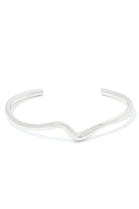 Molten Wave Kafes Bilezik, Geri Dönüştürülmüş Gümüş