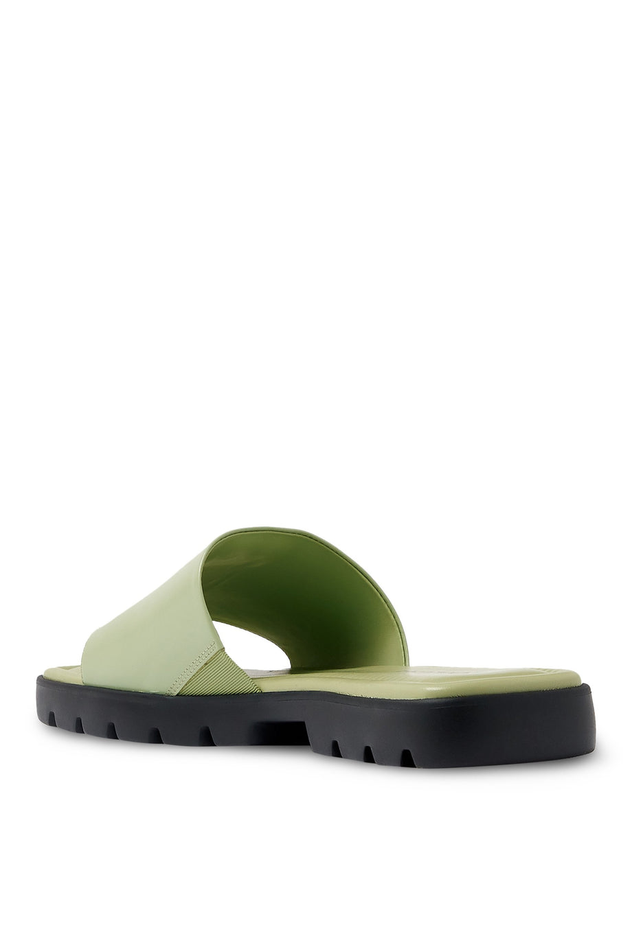 Floransa Deri Sandalet - Açık Yeşil
