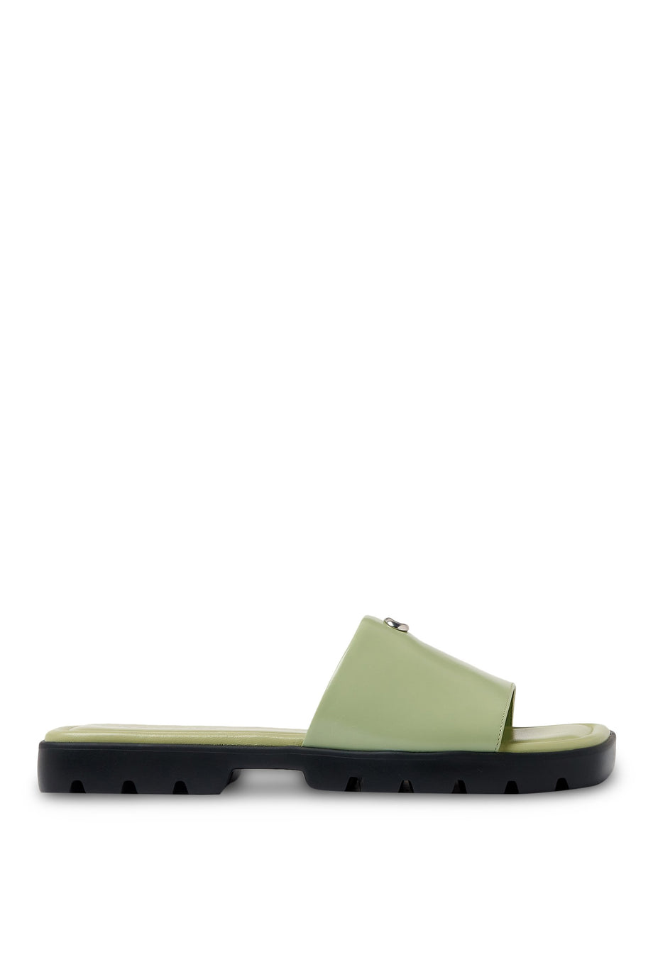 Floransa Deri Sandalet - Açık Yeşil
