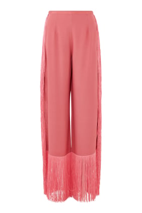 Nevada Fringe Geniş Paça Pantolon