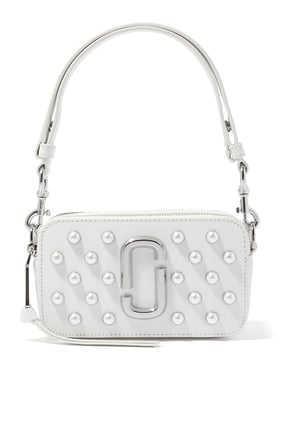 İnci Detaylı Marc Jacobs Snapshot Çantası