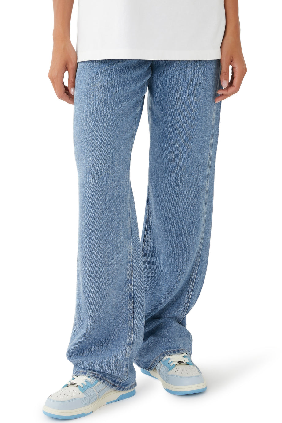 Skeltop Deri Spor Ayakkabı - Mavi