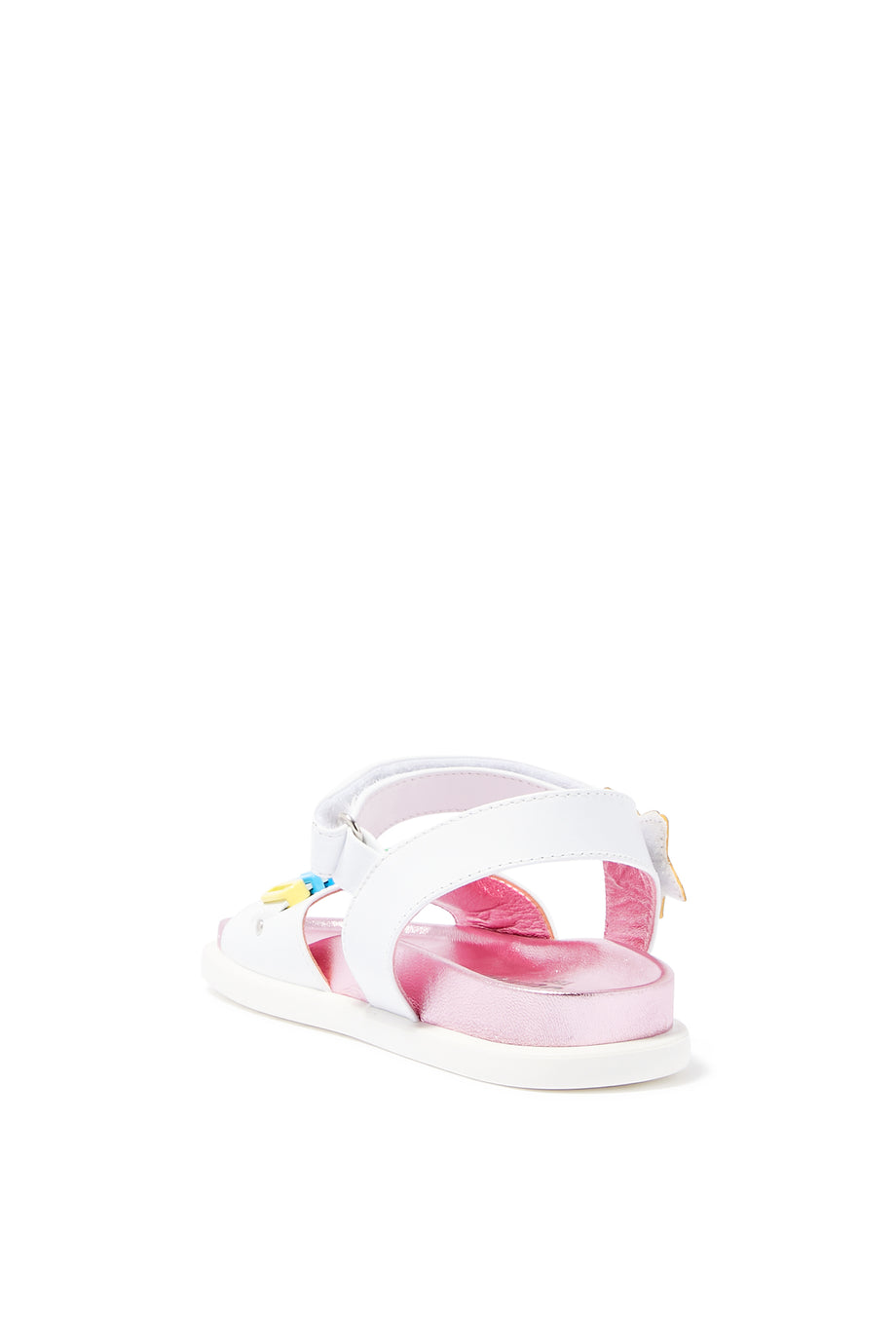 Kızlar İçin Şık Moschino Logo Sandaletler