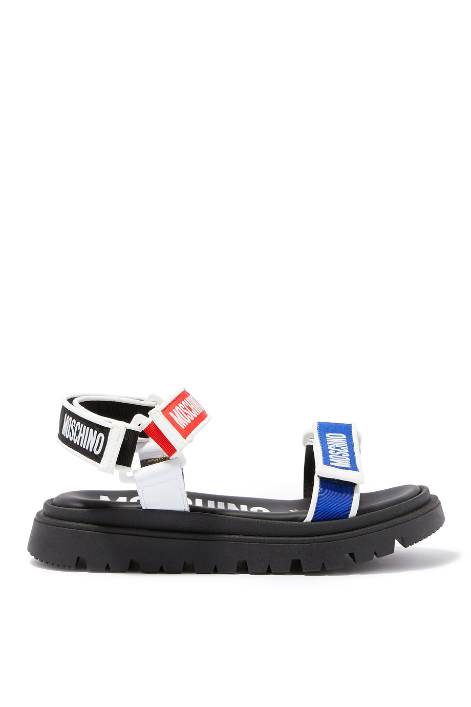 Logo Baskılı Sandaletler - Moschino