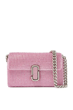 Rhinestone J Marc Mini Omuz Çantası