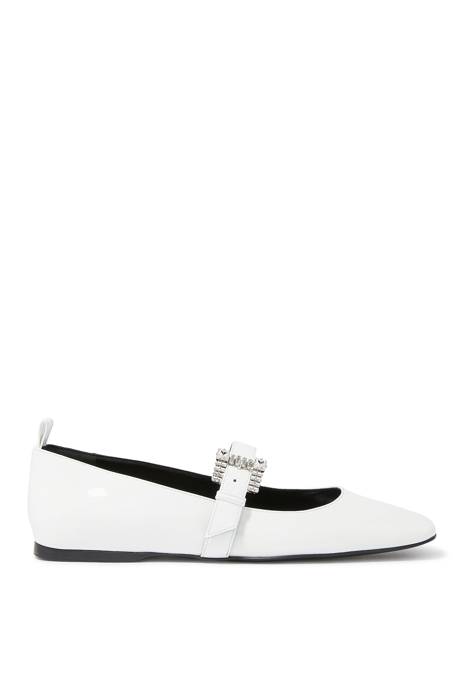 Sergio Rossi SR Twenty Deri Balerin Ayakkabılar