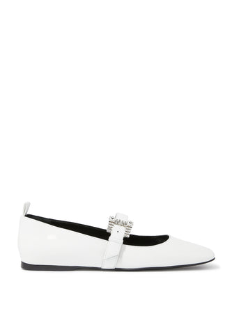 Sergio Rossi SR Twenty Deri Balerin Ayakkabılar