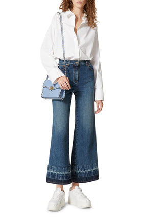 Rockstud Küçük Omuz Çantası - Şık ve Fonksiyonel