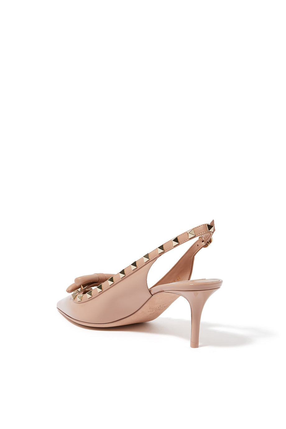 Rockstud 60 Büzgülü Topuklu Ayakkabılar