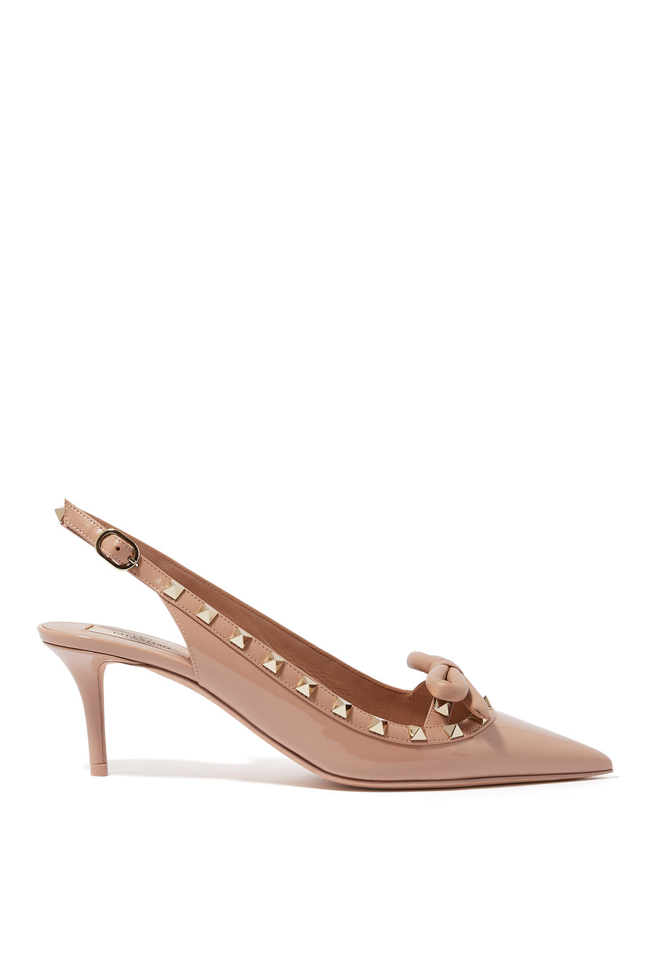 Rockstud 60 Büzgülü Topuklu Ayakkabılar