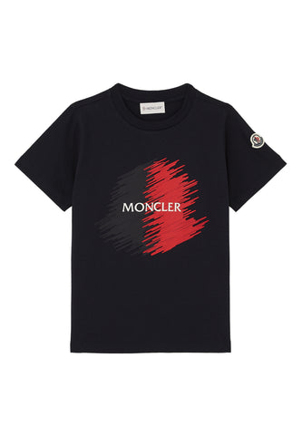 Çocuklar İçin Logo Baskılı Tişört - Moncler