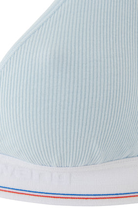 Üçgen Bodywear Bralette - Açık Mavi