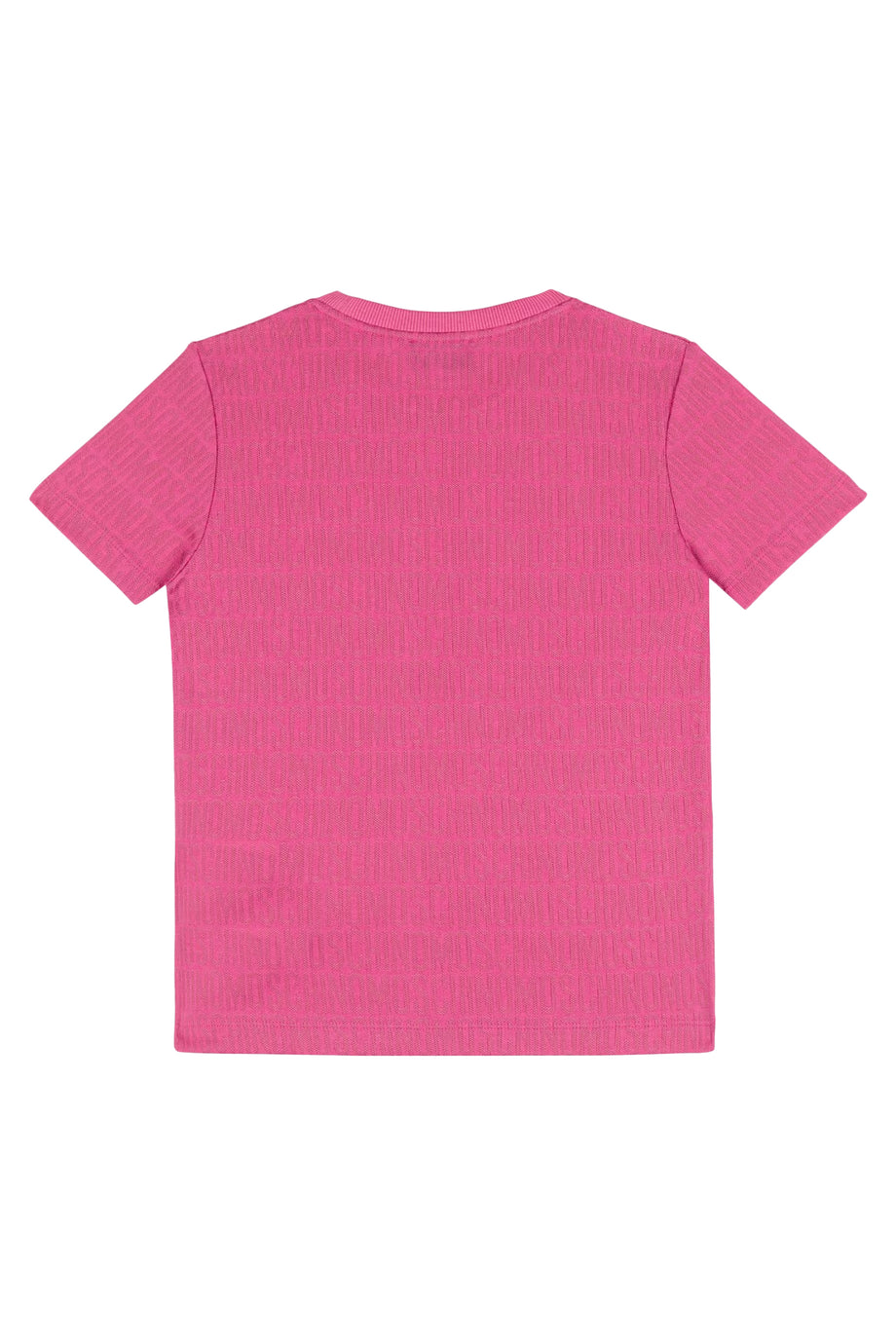 Çocuklar İçin Logo Baskılı Tişört - Pembe