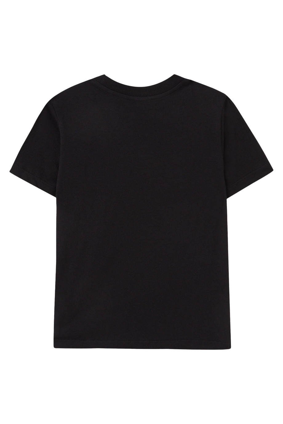 Çocuklar için Pamuklu Slogan T-shirt - Siyah