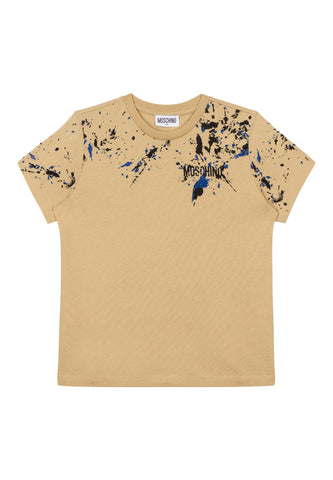 Çocuklar İçin Paint Splatter Logolu Tişört