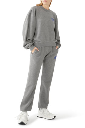 Flock Logo Oversize Sweatshirt