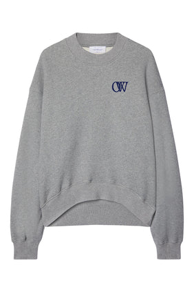 Flock Logo Oversize Sweatshirt