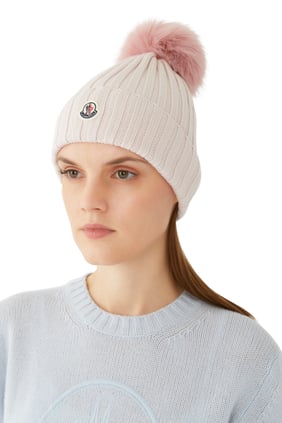 Pom Pom Şapka - Açık Pembe