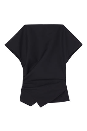 Modern Şıklık: Yün Yaka Detaylı Üst