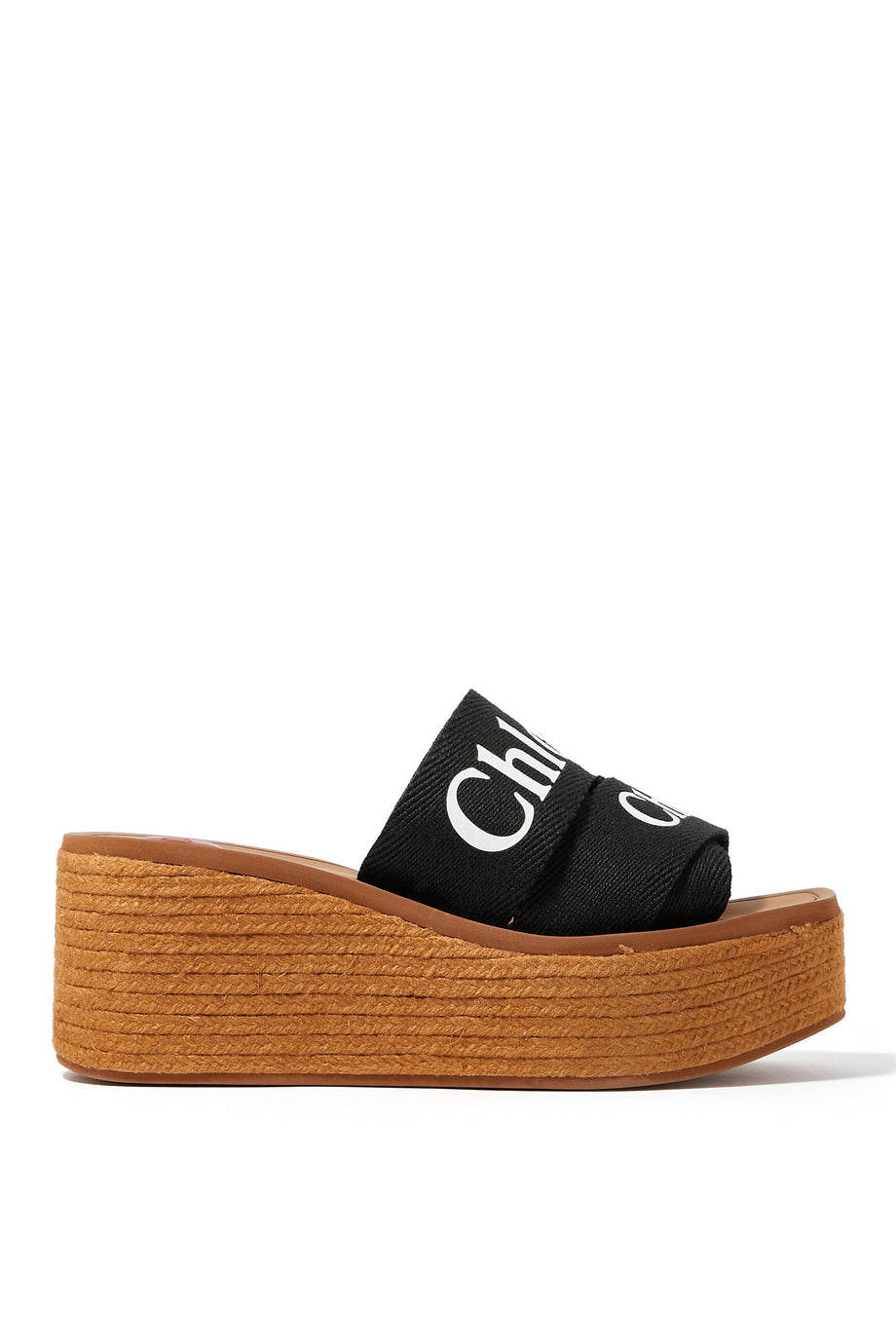 Woody 75 Keten Yüksek Taban Espadril