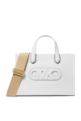 Gigi Küçük Kabartmalı Deri Messenger Çanta