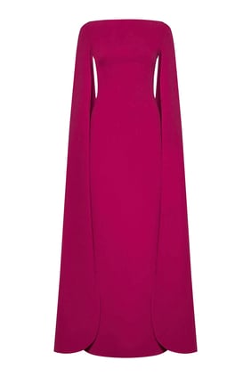 Sadie Maxi Elbise - Mor