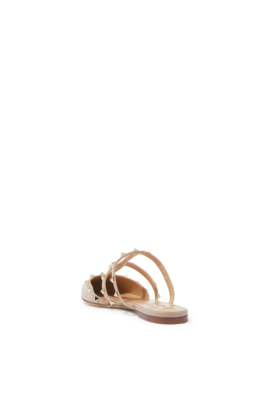Rockstud Topuklu Terlik - Pembe