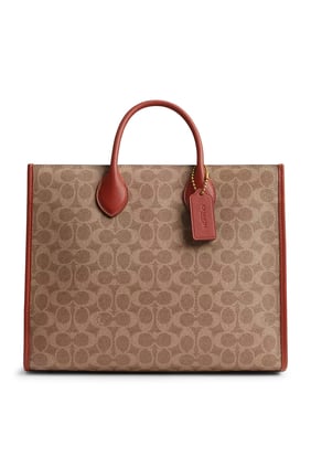 Coach Ace 35 İmza Kanvas Tote Çanta