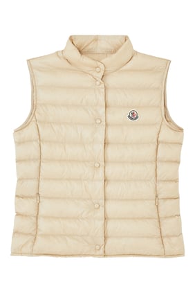 Moncler Liane Yastıklı Yelek - Krem