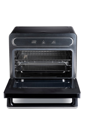 24L Buhar ve Hava Fritözlü Fırın 1600W, 11 Programlı, Sağlıklı Pişirme