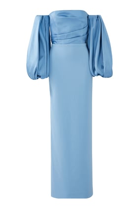 Carmen Krep Maxi Elbise