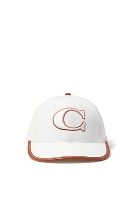 Coach Logo Detaylı Bej Şapka - Spor ve Şık