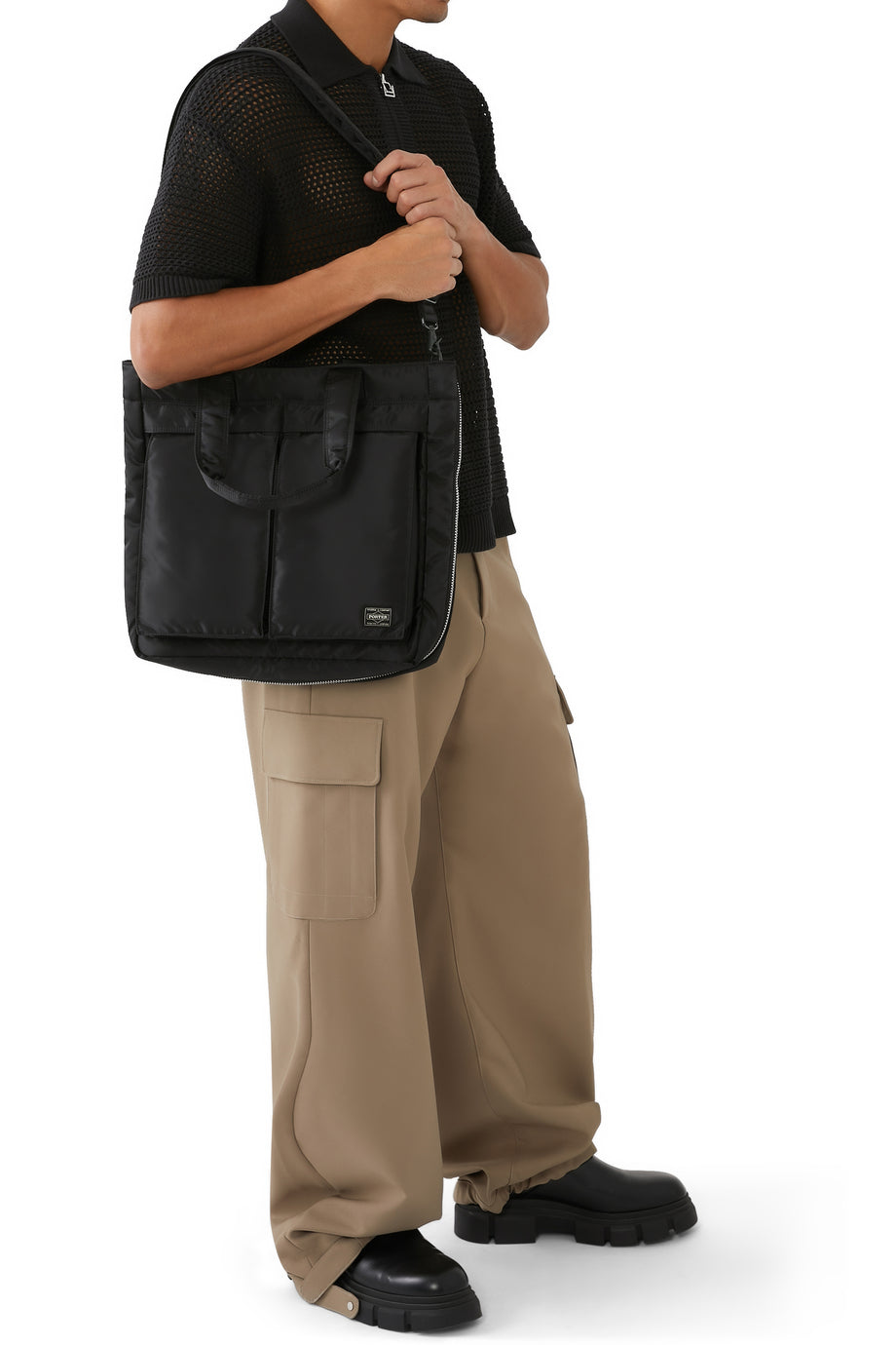 Şık ve Çok Amaçlı 2 Yolda Taşınabilen Tote Çanta