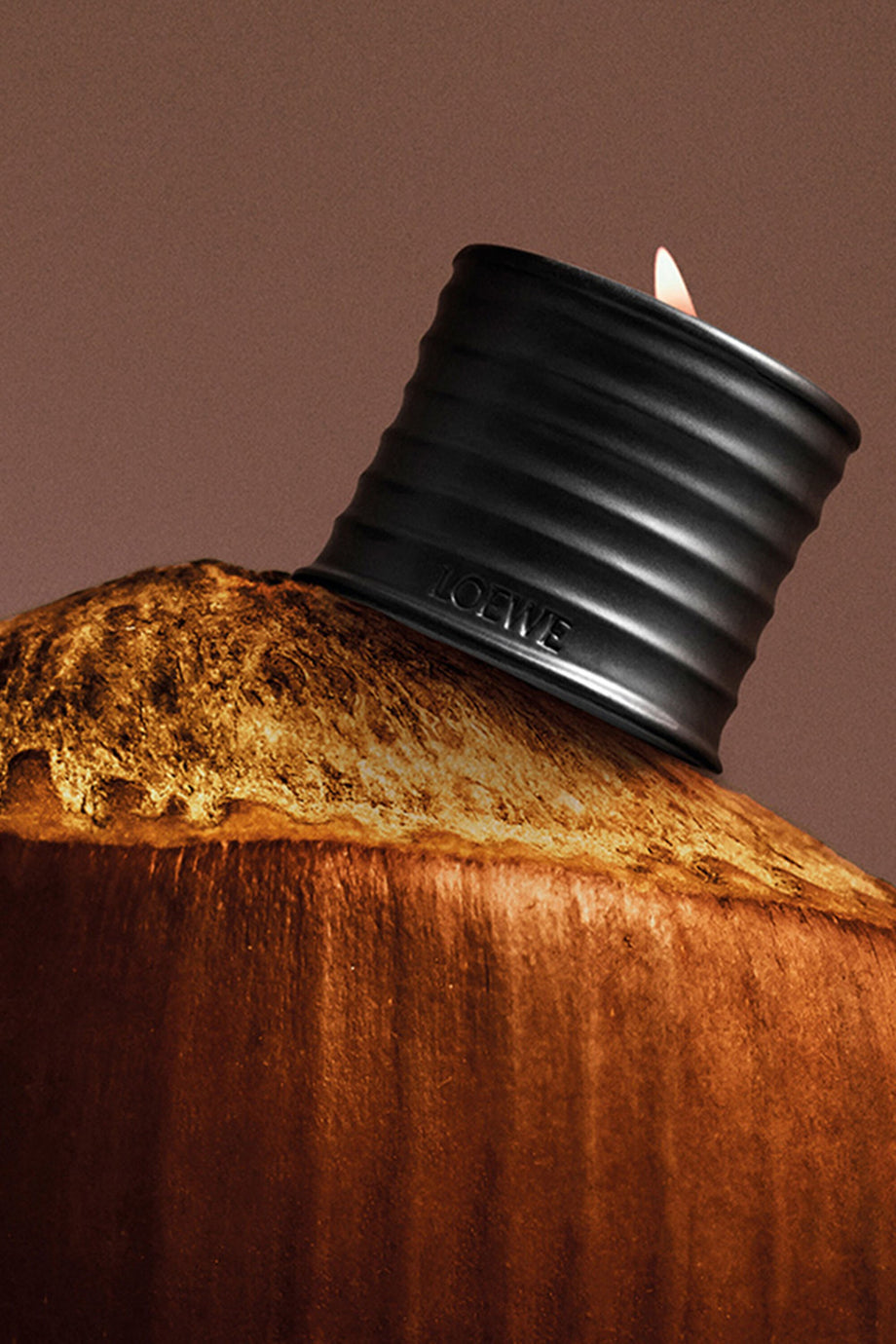 Küçük Kavrulmuş Fındık Mum, 170 gr